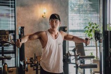 滦南肌肉男模(肌肉男模板)